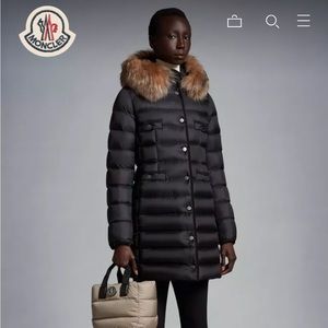 Moncler Womens Hermifur Coat